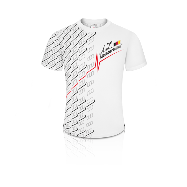T-shirt - Baumwolle - Kurze Ärmel - Weiß - AZ-MT Design